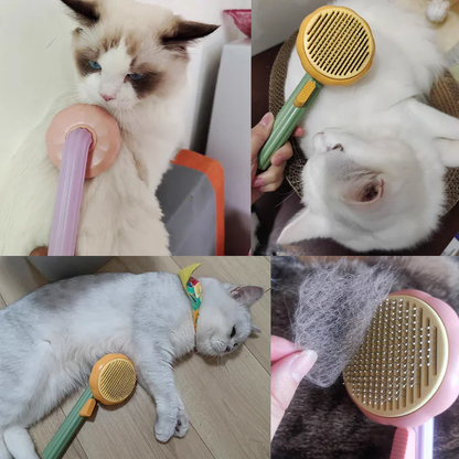 PELIBRUSH Cepillo de pelo Ultra relajante para tus mascotas